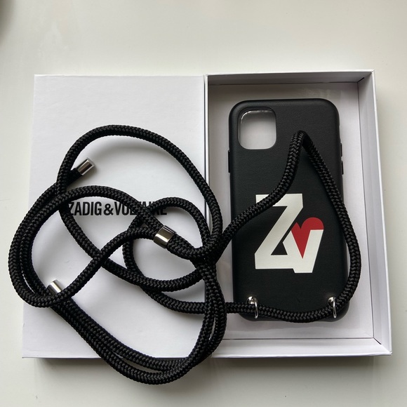 Zadig & Voltaire iPhone 11 crossbody phone case - Picture 1 of 10